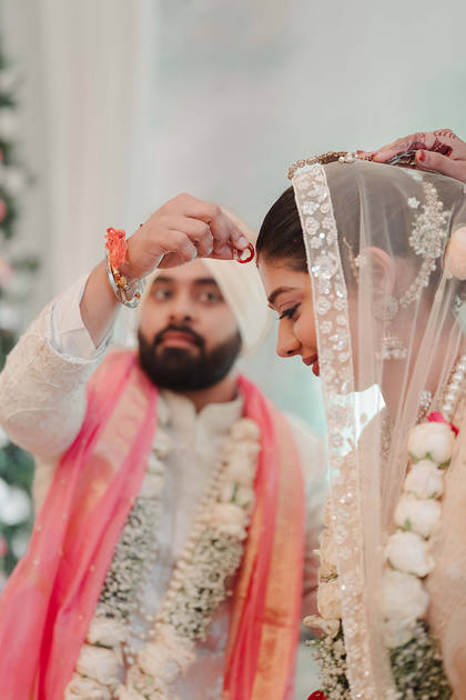 Anand Karaj decor — ITC Grand Goa